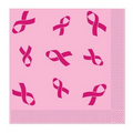 Pink Ribbon Luncheon Napkins